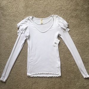 Free People long sleeve t-shirt. New with tags!